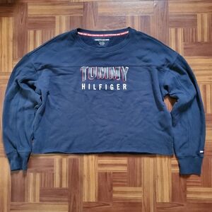 Tommy Hilfiger Navy Logo Sweatshirt